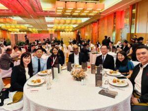 DLE receiving an SkillsFuture Employer Award (Gold) for excellence in staff skills development, technical upgrading, and leadership training.