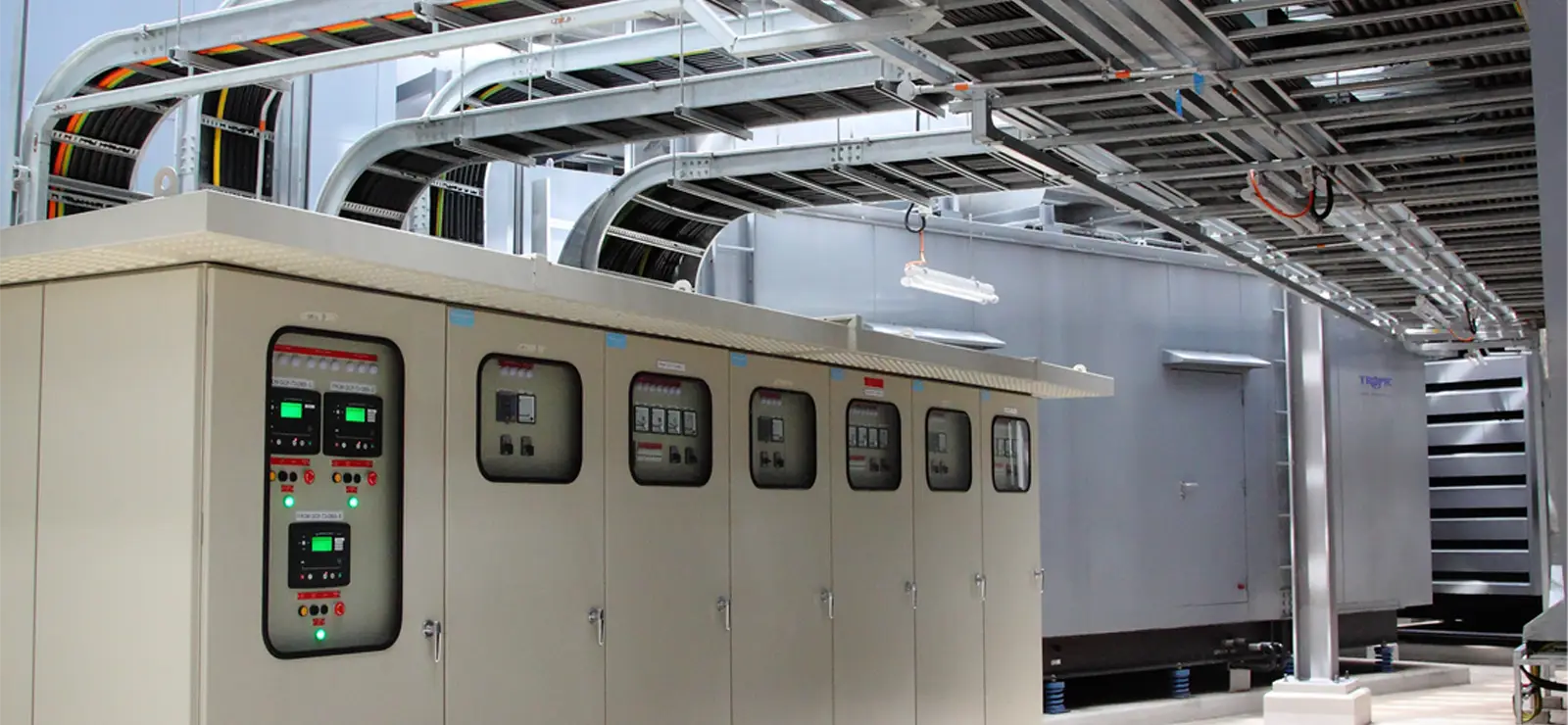 Electrical system design, installation, and maintenance provided by DLE.